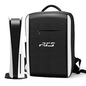 PS5 Host Aufbewahrungstasche, PS5 Game Controller Zubehör Aufbewahrungstasche PS5 Host Rucksack Handtasche