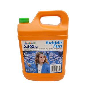 alldoro 60657 - Seifenblasen Nachfüllkanister, 2500 ml gebrauchsfertige Seifenblasenflüssigkeit zum Nachfüllen
