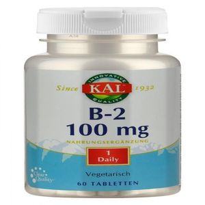 Vitamin B2 Riboflavin 100 mg Tabletten 60 St