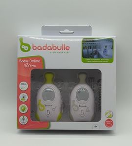 Badabulle Baby Monitor Online 300m+ - s nočným svetlom, funkciou VOX, akustickým/vibračným alarmom - B014010