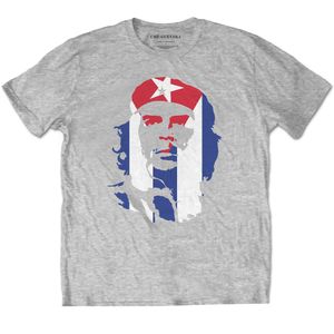 Che Guevara - T-Shirt für Herren/Damen Unisex RO6742 (L) (Grau)