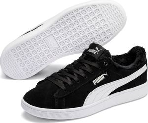 Puma Vikky v2 Fur Damen Sneaker Winterschuhe Schuhe gefüttert schwarz 369981, Schuhgröße:37 EU