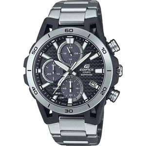 CASIO Uhr Edifice Schwarz Silber Carbon EFS-S640D-1AVUEF