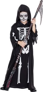 Skelettrobe Halloween Skelett, Größe:128 Skelettrobe Halloween Skelett, Größe:128
