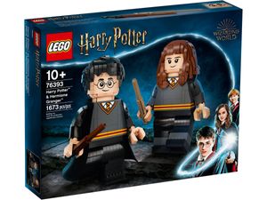 LEGO 76393 Harry Potter Harry Potter & Hermine Granger Figuren, Zimmer-Deko und Fanartikel