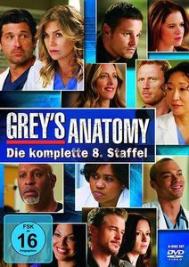 Greys Anatomy - Kompl. Staffel #8 (DVD) Repack 6DVDs - Disney  - (DVD Video / TV-Serie)