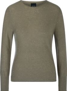 Wollpullover mit Rundhals