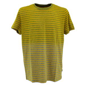 28090 Camel Active, ,  kurzarm Shirt T-Shirt, Jersey, gelb grau, XL
