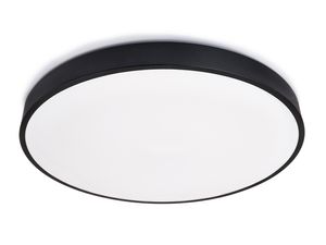 KOLORENO Quadratisches LED-Panel Big 72W, Neutralweiß (4500K), Schwarz, 600x53mm