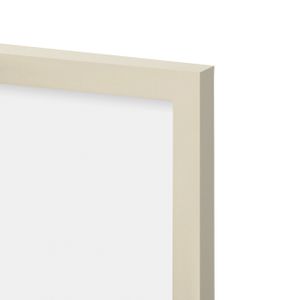 KNOR Bilderrahmen 13x18 cm Beige, Bilderrahmen, Fotorahmen, bruchsicheres Acrylglas, Picture Frame 13x18, zum Aufhängen & Aufstellen, Kunststoffrahmen, Wand und Tischaufstellung, aus Recyceltemem