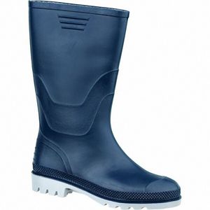 Beck Basic dámské, pánské boty z PVC tmavě modré, bavlněná podšívka, flexibilní podrážka, výška stélky 28 cm