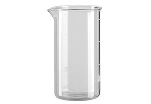 Bialetti 0003220 Ersatzglas Vetro Glas für Frenchpress Kaffeebereiter 350 ml, klar