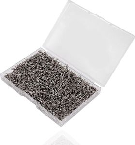 2000x Stecknadeln - Reißnägel & Kopfnägel 13 mm - für Nähen, das Dekorieren & DIY & Basteln