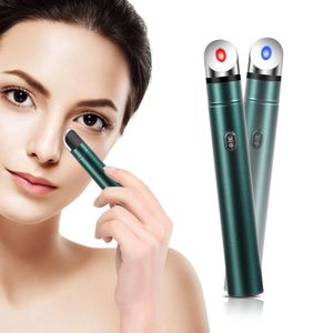 Augenmassagegerät Infrarot Gesichtsmassagegerät 42 ℃ Beheizte Sonic Vibration Hautpflegegerät mit vier USB-Modi Wiederaufladbar für Augenringe, Schwellungen, Anti-Falten