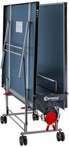 Sponeta S 3-47 e Outdoor-Tischtennisplatte, 5mm, blau, mit Netz; 206.7410/L