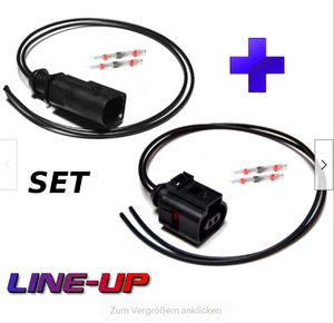 Stecker 2-pol Reparatursatz Kabelbaum 1J0973702 ABS ESP Temperatursensor Ersatzteile für Sko-da Seat A4 A6 A8 Golf