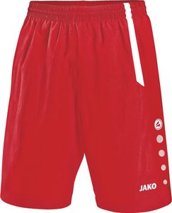 JAKO Sporthose Turin 128 Sportrot/Weiß