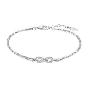 Lotus Silver Armband LP1859-2/1 Infinity, Sterling Silber mit synth Zirkonia