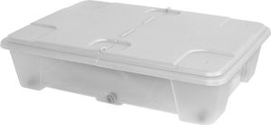 Aufbewahrungsbox M86TT Unterbettbox mit Rollen 60Ltr 795x590x180 Rollbox Kunststoffbox Unterbettkommode
