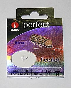 VMC Perfect Feeder Hook River Gr.8 10 kusů