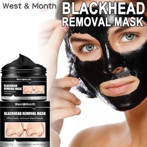 30g Bambuskohle Reinigungs Peel Off Gesichtsmaske Mitesser Akne Entfernungsmaske Porenschrumpfende Feuchtigkeitsmaske