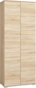 Büro - Schrank, Farbe: Sonoma Eiche hell - Abmessungen: 203 x 79 x 40 cm (H x B x T) Büro - Schrank, Farbe: Sonoma Eiche hell - Abmessungen: 203 x 79 x 40 cm (H x B x T)