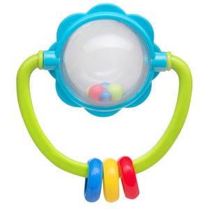 Babyono Rassel Ball mit Ringen 3m+