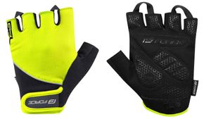 Handschuhe FORCE GEL schwarz gelb : Size - L Size: L