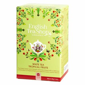 ETS - Weißer Tee Tropische Früchte, BIO, 20 Teebeutel