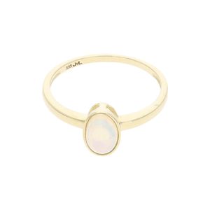 JuwelmaLux Ring 333/000 (8 Karat) Gold echter Opal JL39-07-0442 54