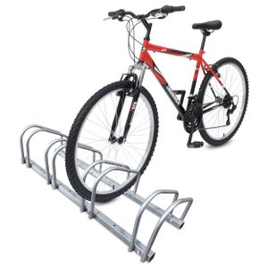 VOUNOT Fahrradständer, Boden und Wandmontage, 4 Fahrräder