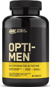 Optimum Nutrition Opti-Men 90 tablet / Vitamíny pro muže / Komplexní směs vitamínů a živin pro muže