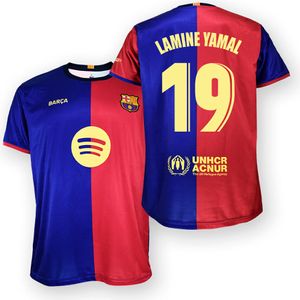 Fc Barcelona 24/25 27 Lamine Yamal Heim Kurzarm-t-shirt Rot M Rot M