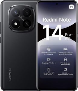 Xiaomi Redmi Note 14 Pro+ 5G Smartfon 12/512GB Czarny