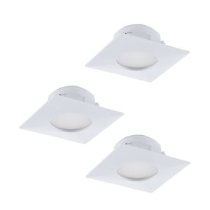 Eglo 95801 Pineda LED Einbauspot 3er-Set 3 x 500lm Weiß