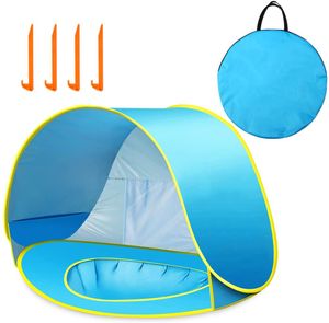 Baby Strandzelt, Pop-up Baby Strand Zelt Portable Shade Pool UV-Schutz Sun Shelter für Kleinkinder, Strandmuschel, Baby Pool