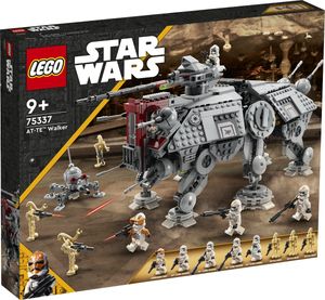 LEGO Star Wars AT-TE Walker, Bewegliches Spielzeugmodell, Set mit Minifiguren inkl. 3 Klonsoldaten, Kampfdroiden und Zwergspinnendroide  75337