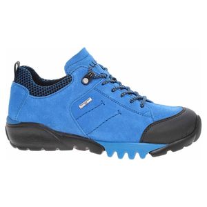 WALDLÄUFER Damen  Schnürschuhe sportlich blau Gr. 5