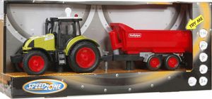 Traktor Speedzone z wywrotką, światłem i dźwiękiem, tarciem