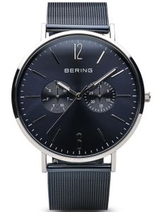 BERING Herren-Armbanduhr Classic Multifunktion mit Meshband 14240-303