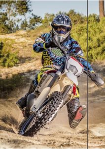 RNK Verlag 45309 Zeichenmappe Motocross - A3, mit Gummizugverschluss