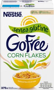 6x Nestlé GO FREE Corn Flakes glutenfrei Mais Flakes Cerealien Milch & Joghurt 375g