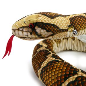 Tigerpython ZÜNGLI Schlange Plüschschlange Python 150 cm Plüschtier