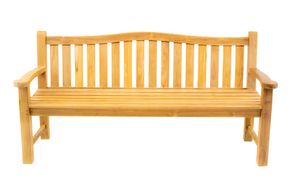 Gartenbank "Hamburg"  aus Teakholz in 187 cm