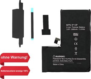 OEM Akku Batterie (dekodiert / ohne Schweißen ) 3095 mAh für iPhone 13 Pro & Werkzeug
