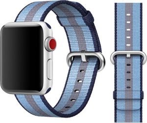 Original Apple Woven Nylon Armband 38/40/41mm MQVJ2ZM/A Midnight Blue Stripes