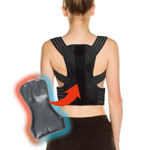 MAXXMEE Rückenkorrektor + Gelpad Verbesserung Unterstützung Körperhaltung integriertes Gelpad Kühlen Wärmen Verstellbare Bügel individuell einstellbar