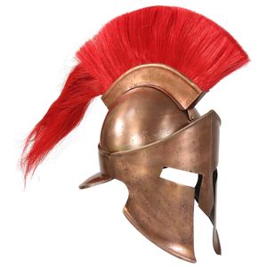 Prolenta Prémiová helma gréckeho bojovníka Antique Replica LARP Copper Steel