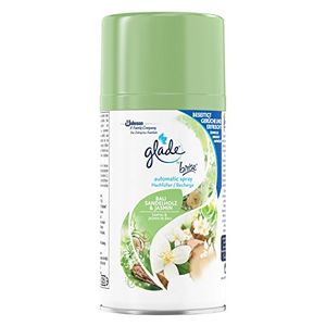 Glade by Brise Automatic Spray, elektrisches Duftspray, Nachfüller Bali Sandelholz & Jasmin, 2er Pack (2 x 269 ml)