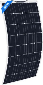 200W flexibilní solární modul solární panel monokrystalické fotovoltaické moduly pro obytnou balkónovou elektrárnu